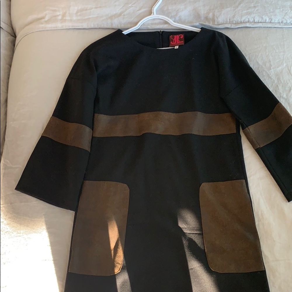Josephine and Valentina Back and brown dress